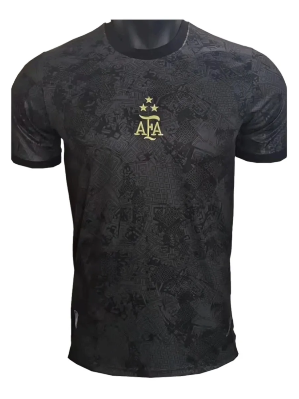 Argentina Champions Jersey Black 2022