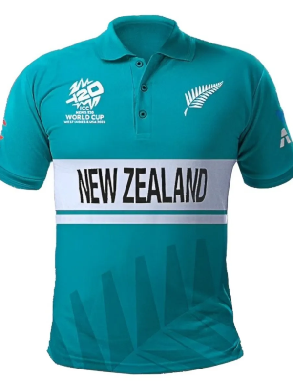 New Zealand 2024 T20 World Cup Shirt