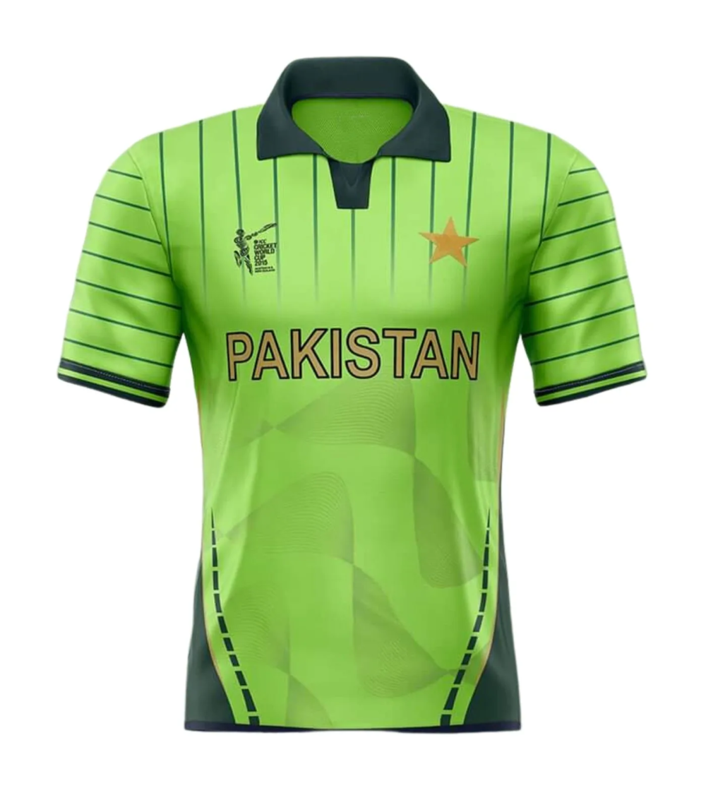 Pakistan 2015 World Cup Jersey Front
