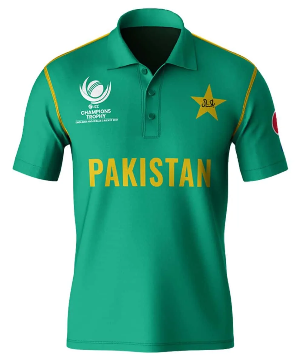 Pakistan ICC Champions Trophy Shirt 2017 2