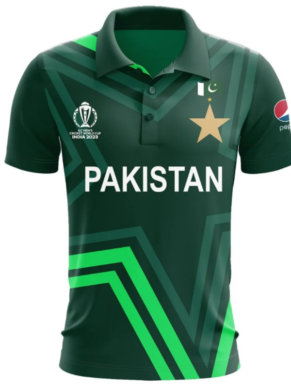 Pakistan ODI World Cup Shirt 2023 PNG