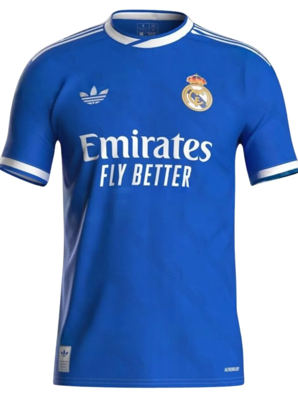 Real Madrid Third Shirt 2025 26 Blue